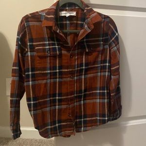 Boys Plaid flannel shirt
